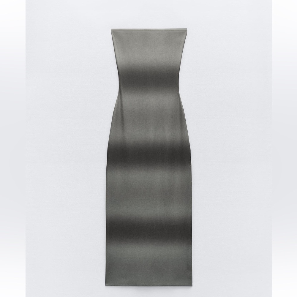 Zara- Gray midi dress
